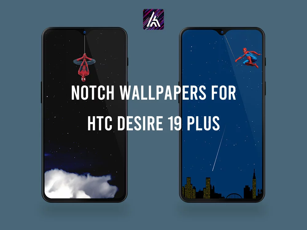Notch Wallpapers for HTC Desire 19 Plus