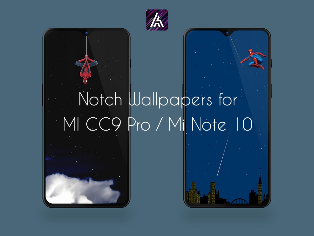 Notch Wallpapers for MI CC9 Pro & Mi Note 10