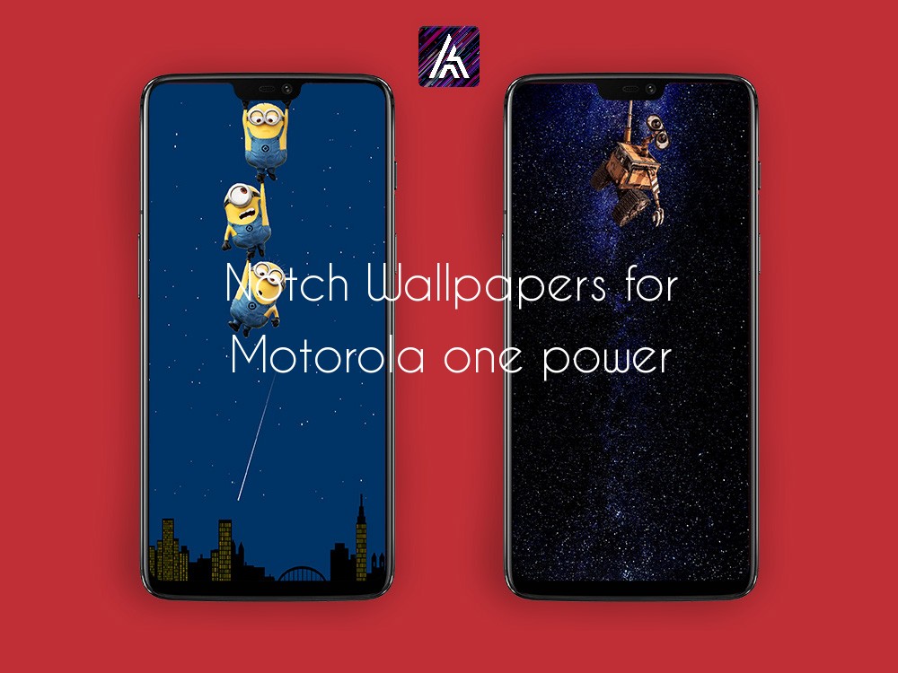 Notch Wallpapers Collection for Motorola one power 
